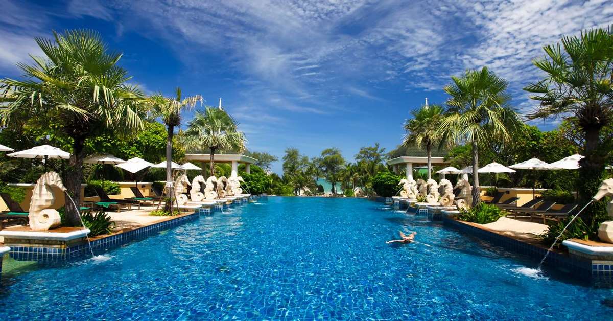 Centro turístico y balneario Graceland de Phuket