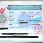 visa for thailand