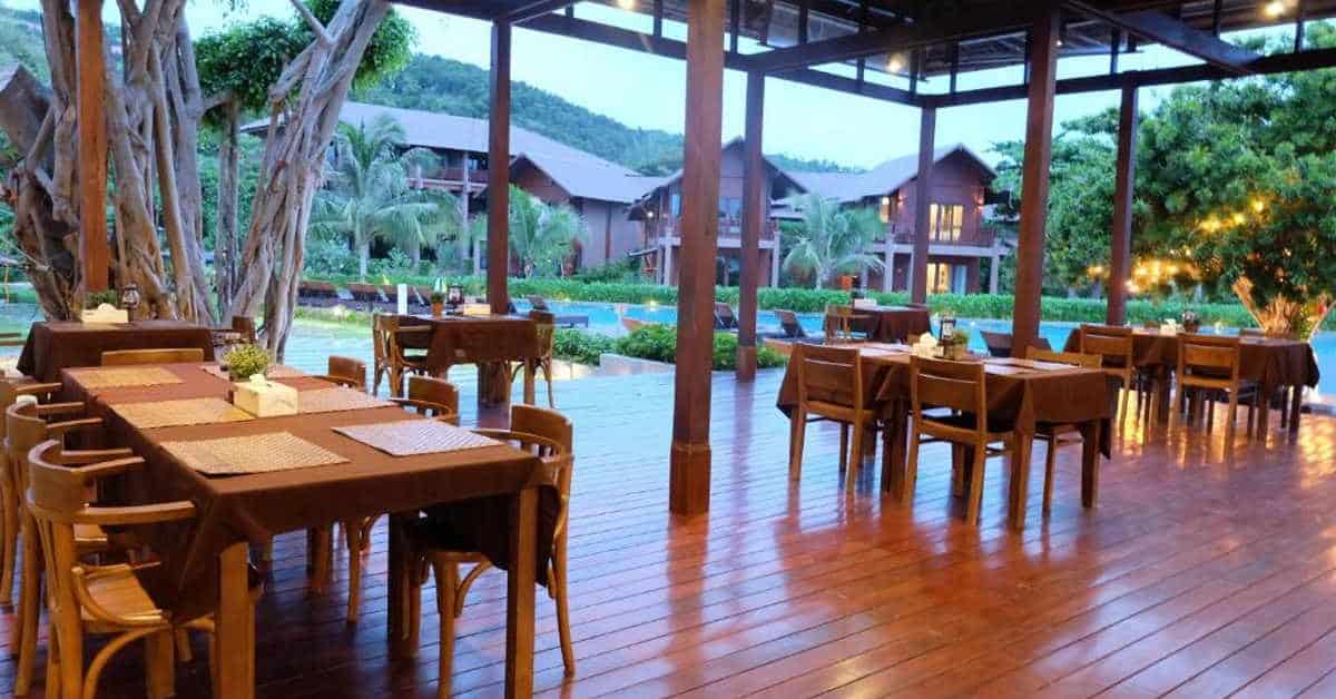 Resort sulla spiaggia di Koh Ma