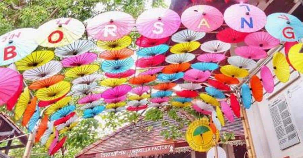 قرية بو سانغ المظلة