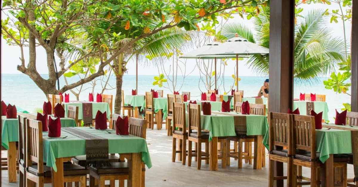 Resort de playa de coco Lamai