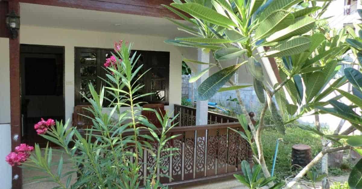 Il soggiorno in casa nella foresta di Krabi