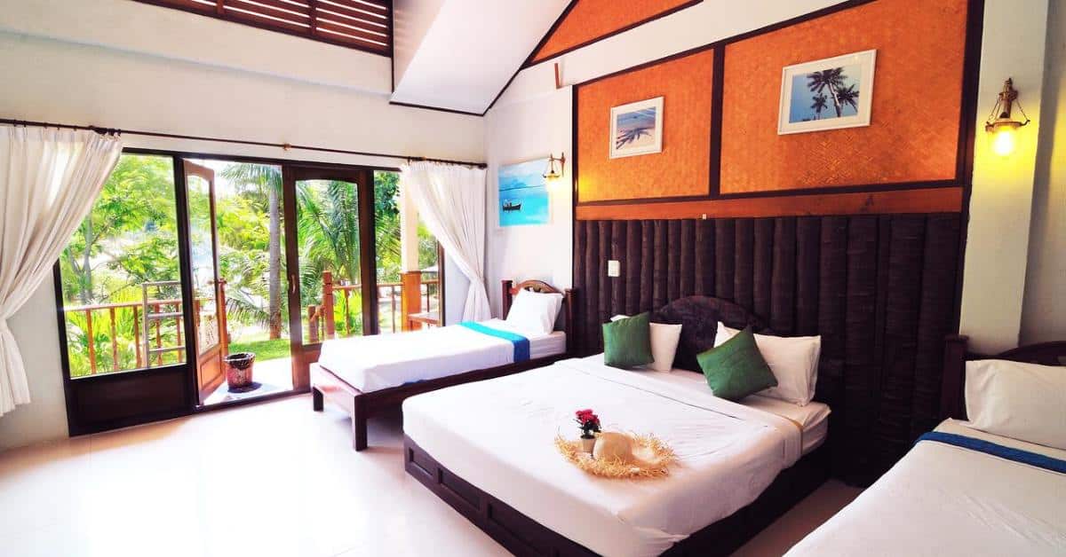 Resort auf der Insel Koh Talu