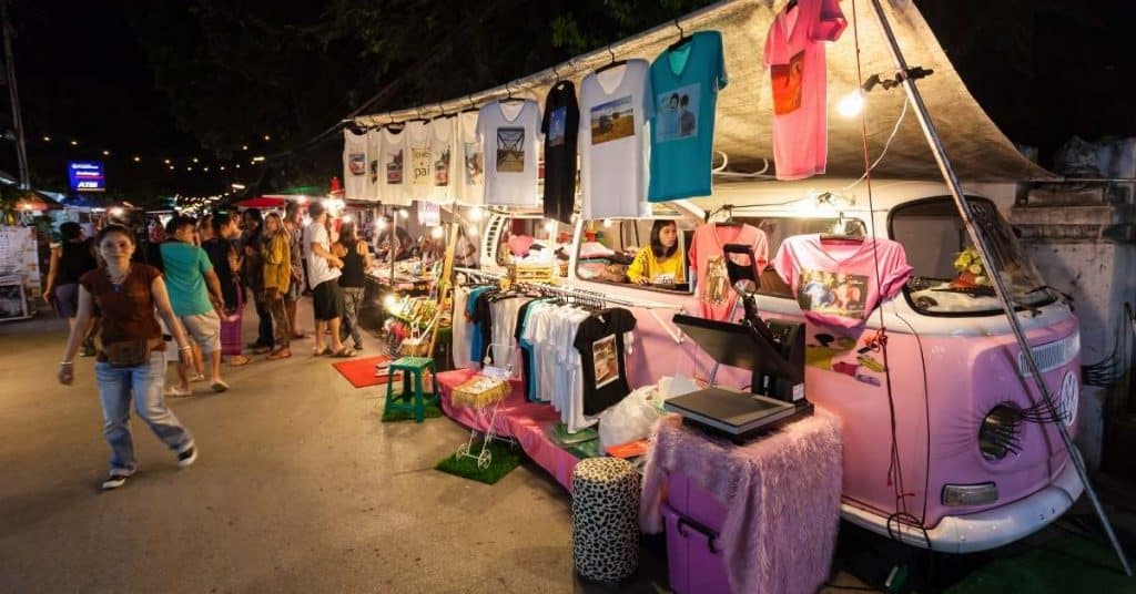 Mercado noturno Hua hin