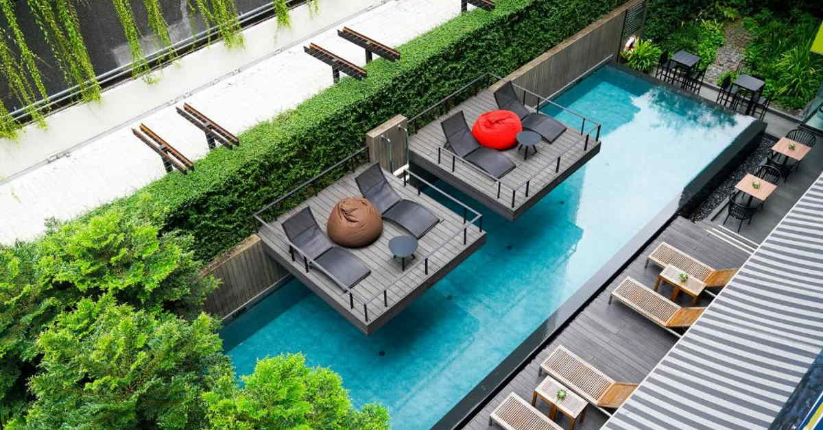 The stylish Lit Residence Bangkok hotel