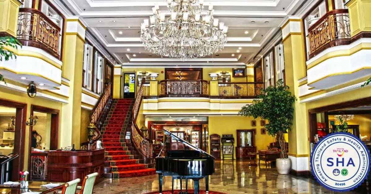 The luxurious hotel Evergreen Laurel Thorn Bangkok