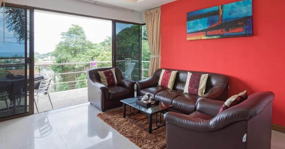 Apartamento de luxo na montanha com vista para o mar, Phuket