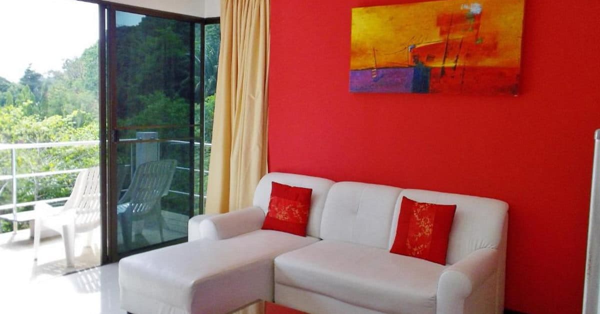 Luxuriöses Apartmenthotel auf dem Berg mit Meerblick, Phuket