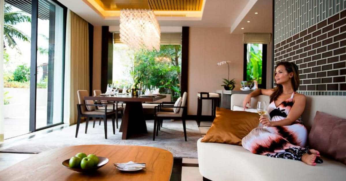 O elegante hotel Conrad Koh Samui Koh Samui