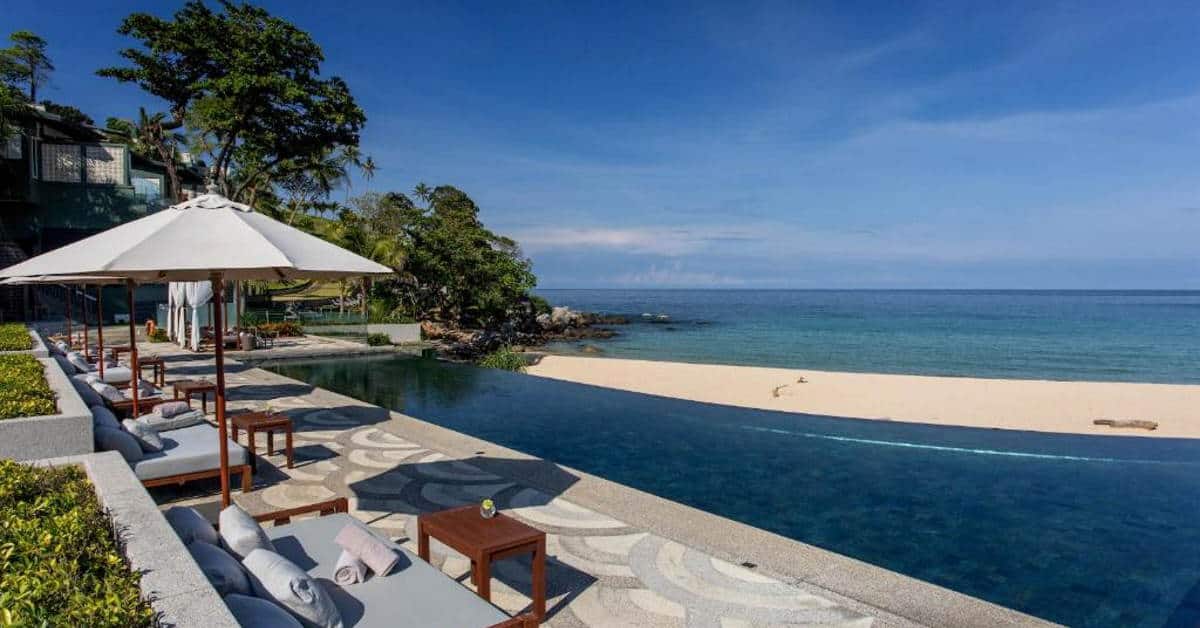 Het luxe hotel The Shore in Katathani Phuket