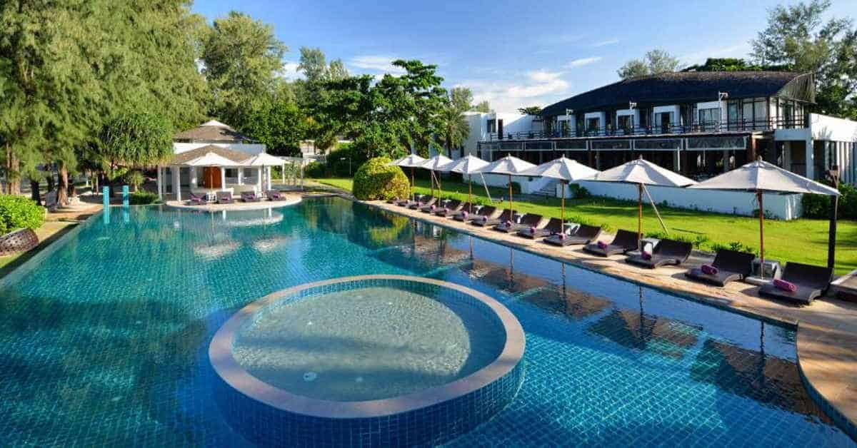 فندق Twin Lotus Hotel Koh Lanta Krabi وشاطئ Riley