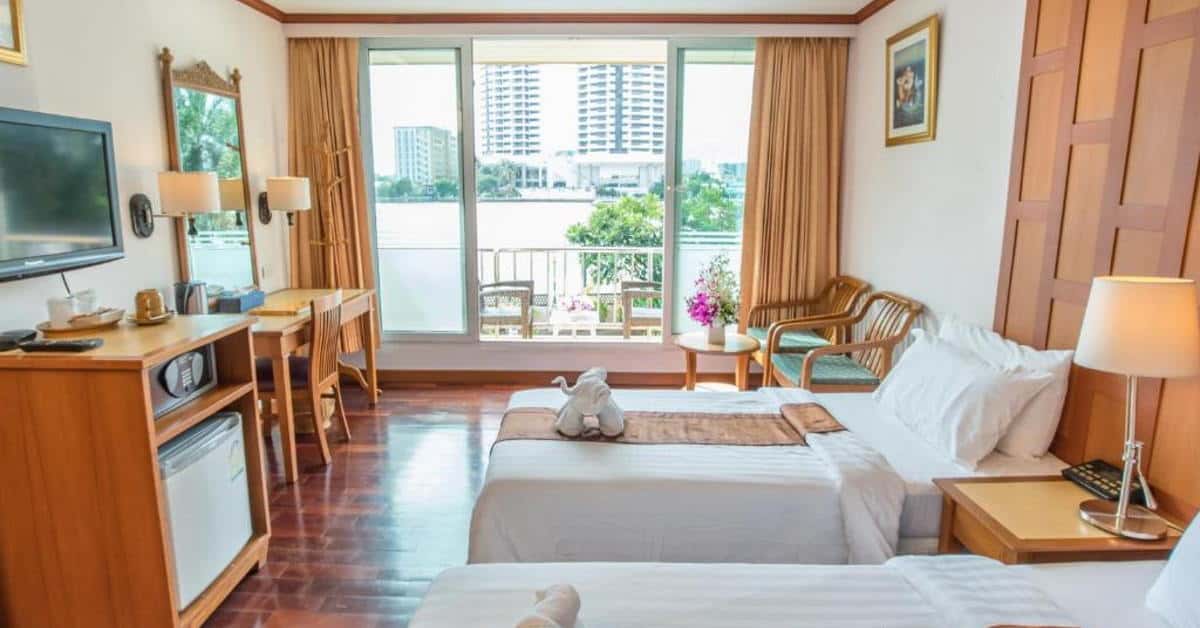 Neues Siam Riverside Hotel in Bangkok