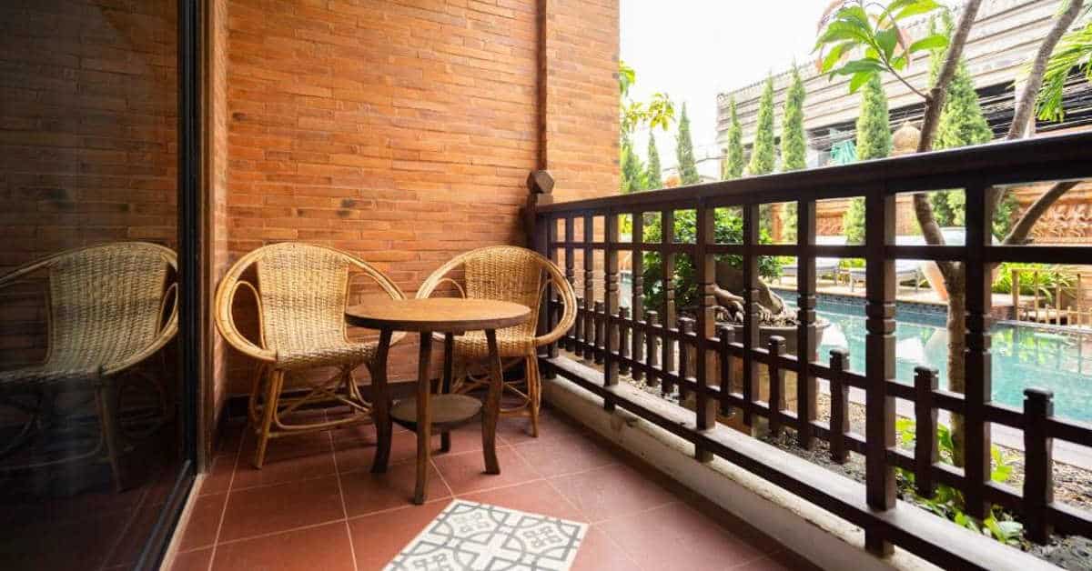 Quattro Liang Maun Arti in terracotta di Chiang Mai Hotel