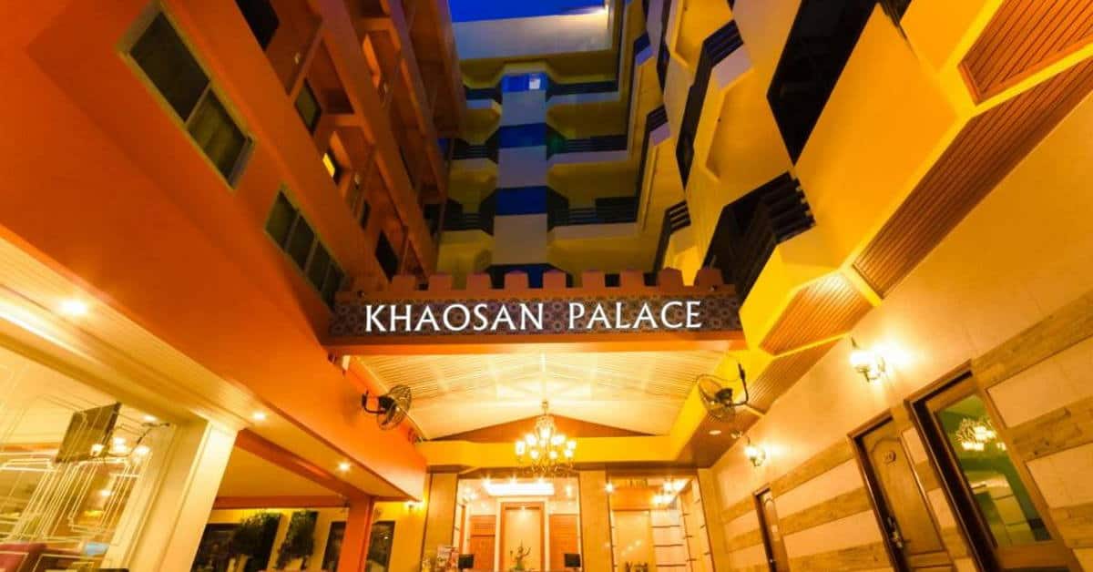 Khaosan Palace Hotel in Bangkok