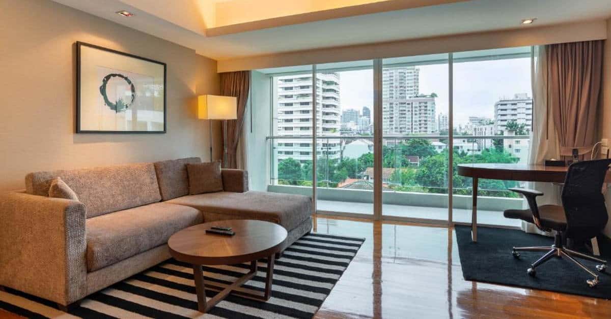 Il complesso di suite Legacy Suites Bangkok