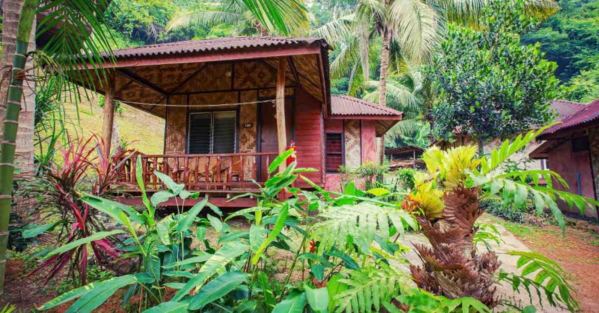 Resort Railay con vistas al jardín