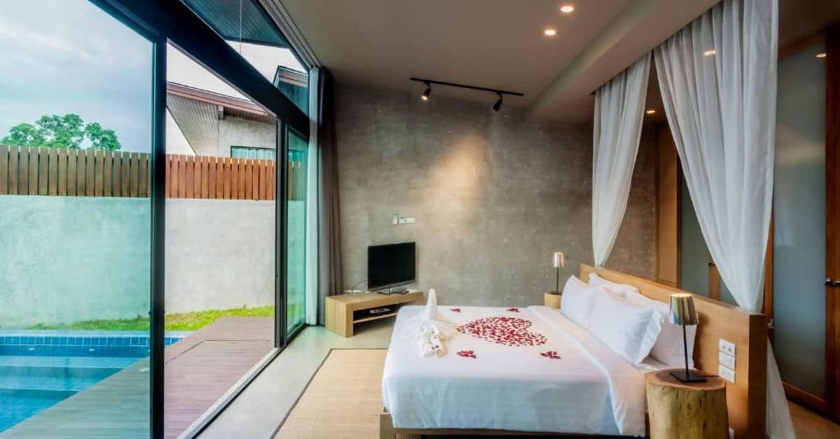 Villa con dos piscinas en el mar Resort Pattaya